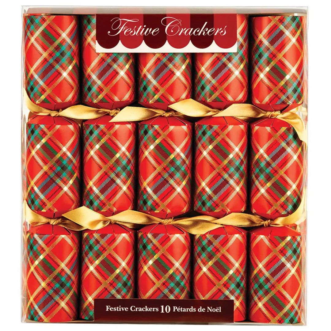 Tartan Christmas Crackers