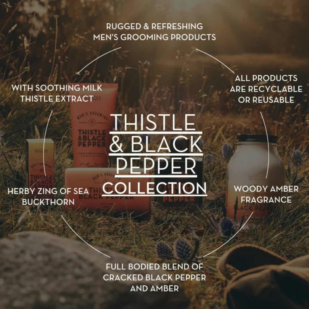 Scottish Fine Soaps | Thistle & Black Pepper Signature Gift Set