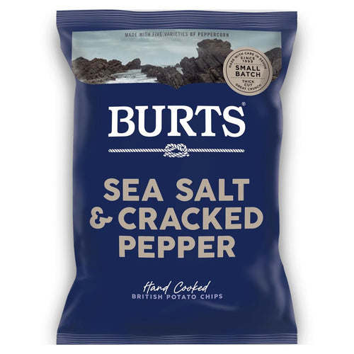 Burts | Sea Salt & Black Pepper Crisps 150g