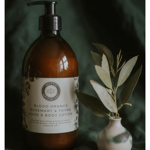 Scott's Apothecary | Blood Orange, Rosemary & Thyme Hand Lotion