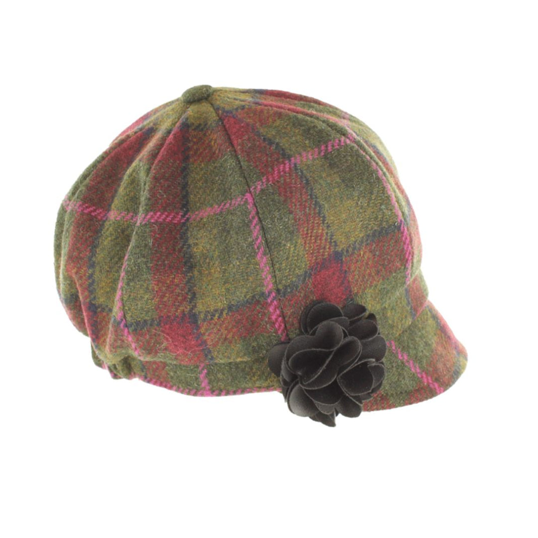Mucros Weavers | Women's Tweed Newsboy Hat