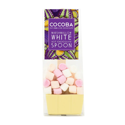 Cocoba | Marshmallow White Chocolate Hot Chocolate Spoon