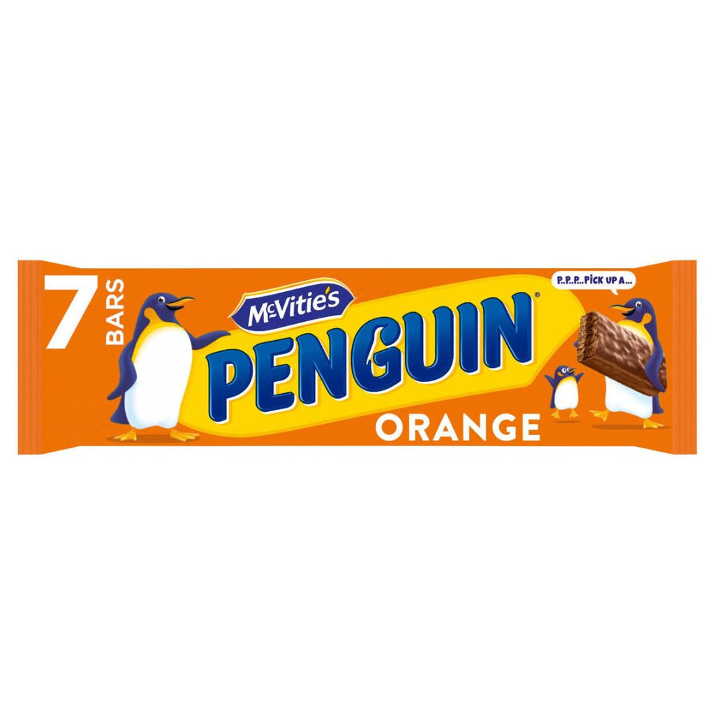 McVities Penguin Biscuits Orange 7pk The Scottish Company