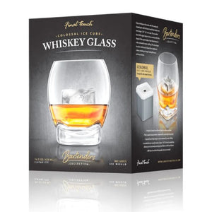 Final Touch | Colossal Whisky Glass with Ice Cube Mould