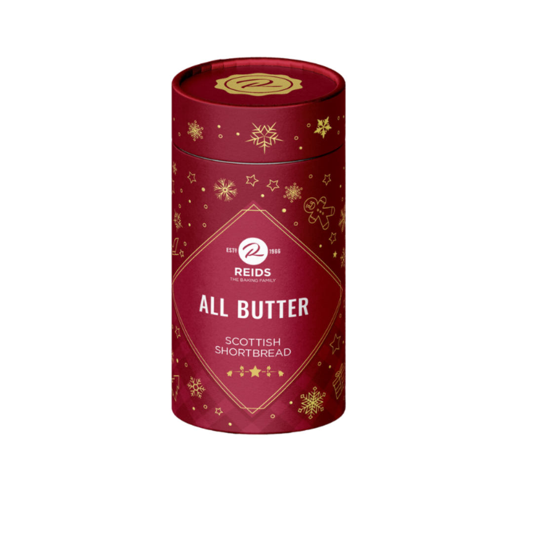 Reids | All Butter Shortbread Gift Tube