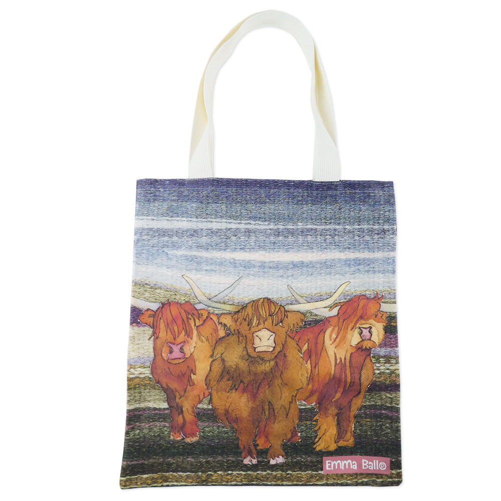 Emma Ball | Highland Cows Tote Bag