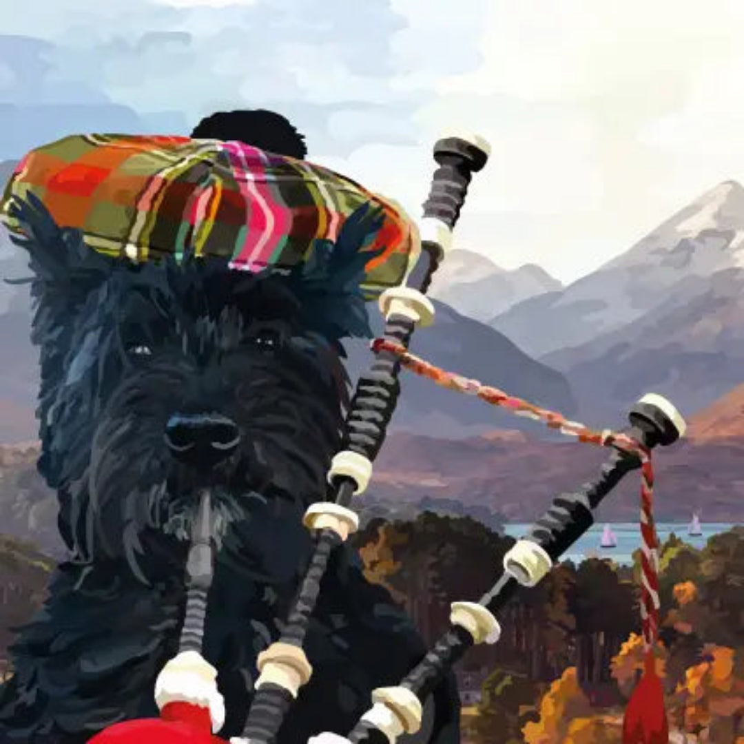 Periodic Society | Piper / Scottish Terrier | Greeting Card