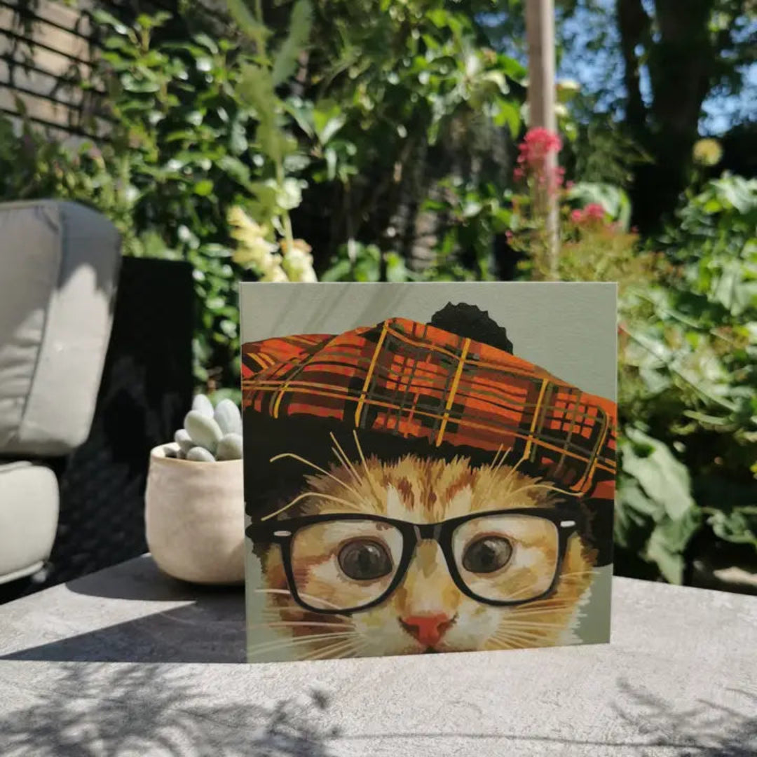 Periodic Society | Cat with Tam & Glasses Gift Card