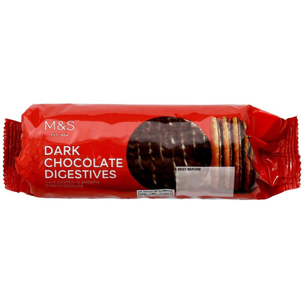 M&S Dark Chocolate Digestives The Scottish Company