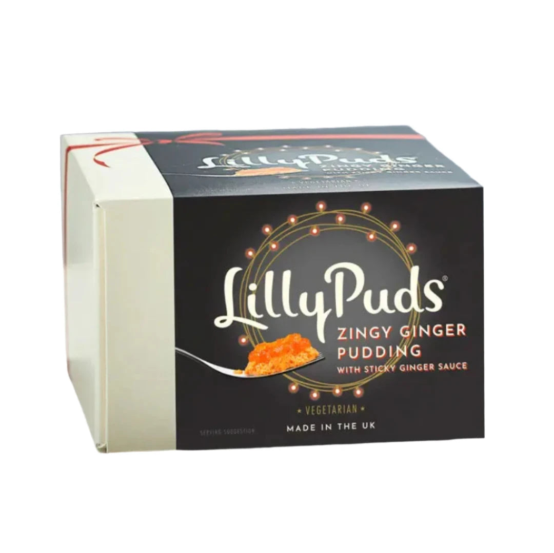 Lillypuds | Zingy Ginger Pudding with Ginger Toffee Sauce