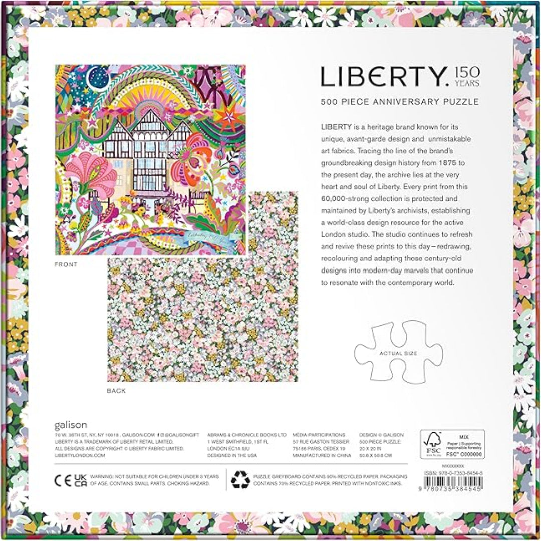 500-Piece Double-Sided Puzzle | Liberty 150th Commemorative