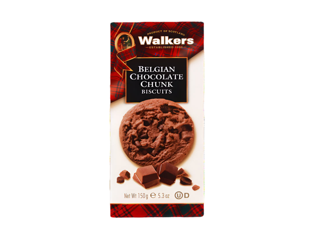 Walker's | Belgian Chocolate Chunk Biscuits