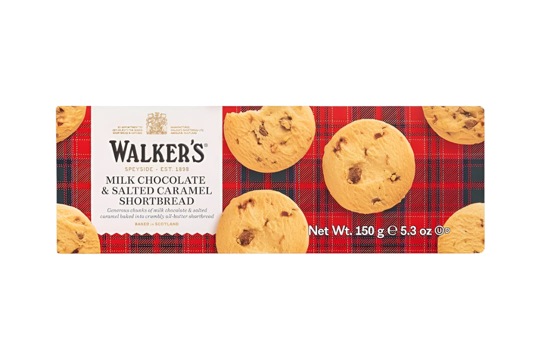 Walker's | Milk Chocolate & Salted Caramel Shortbread
