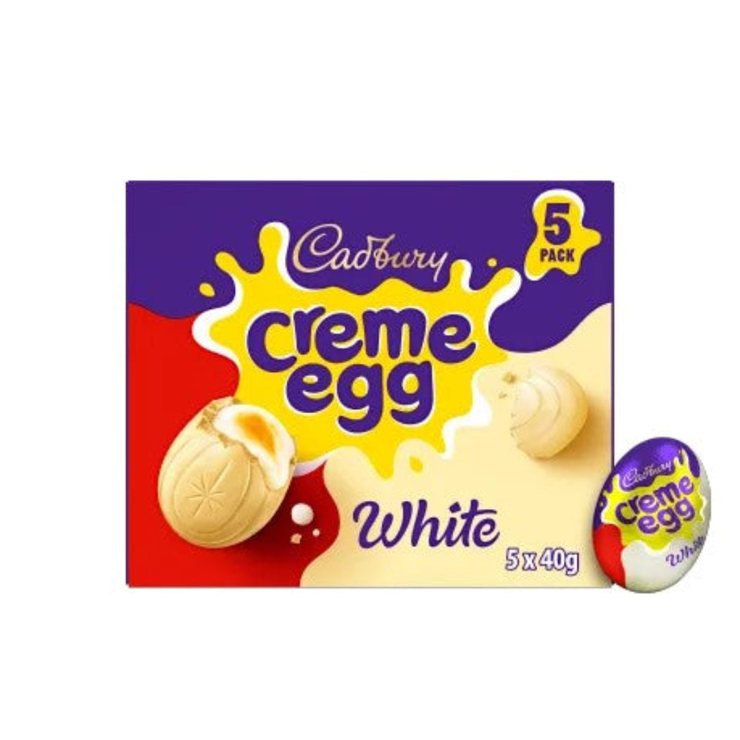 Cadbury | White Chocolate Creme Eggs - 5pk