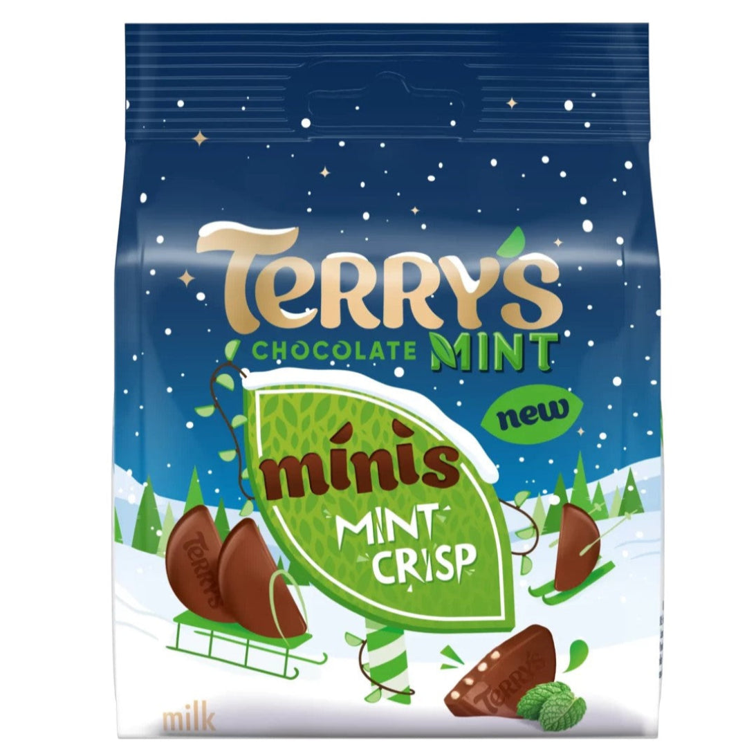 Terry's | Mint Chocolate Mini Crisps 80g