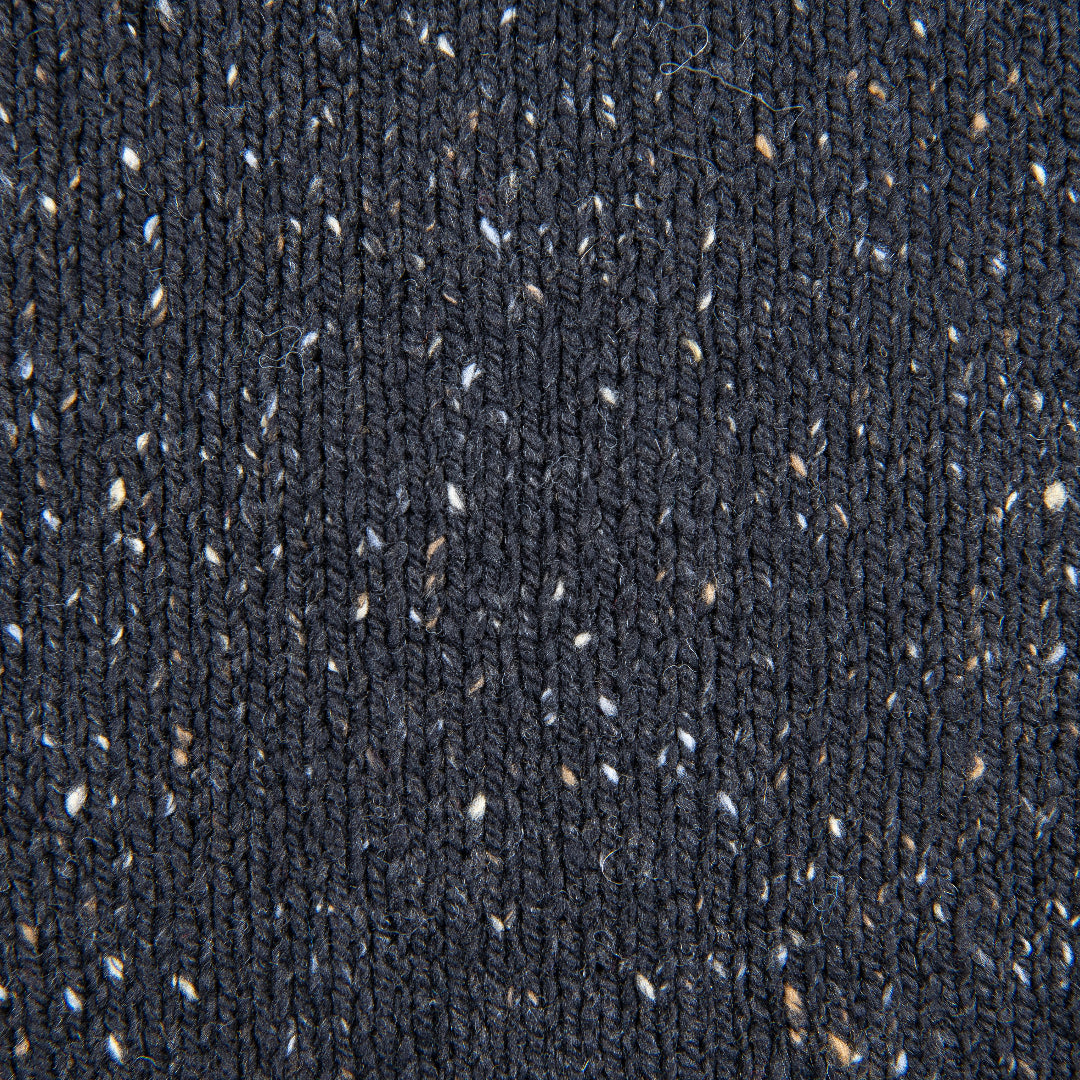 Fisherman Out of Ireland | Quarter-zip Sweater - Raven