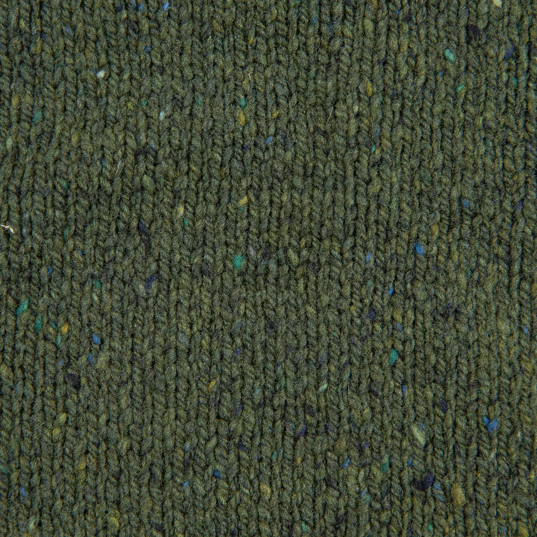 Fisherman Out of Ireland | Merino Toggle Sweater - Seaweed