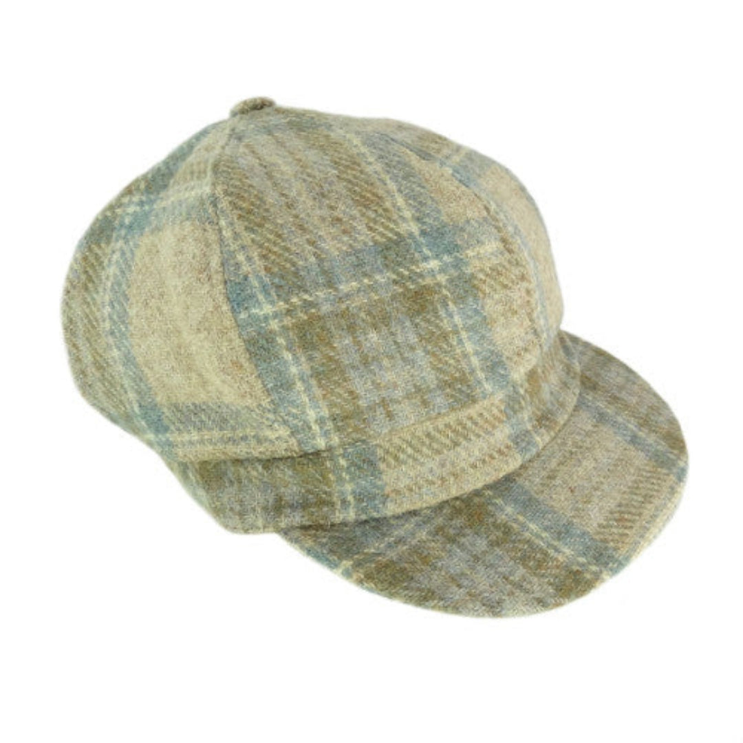 Harris Tweed Cap | Beige Stewart