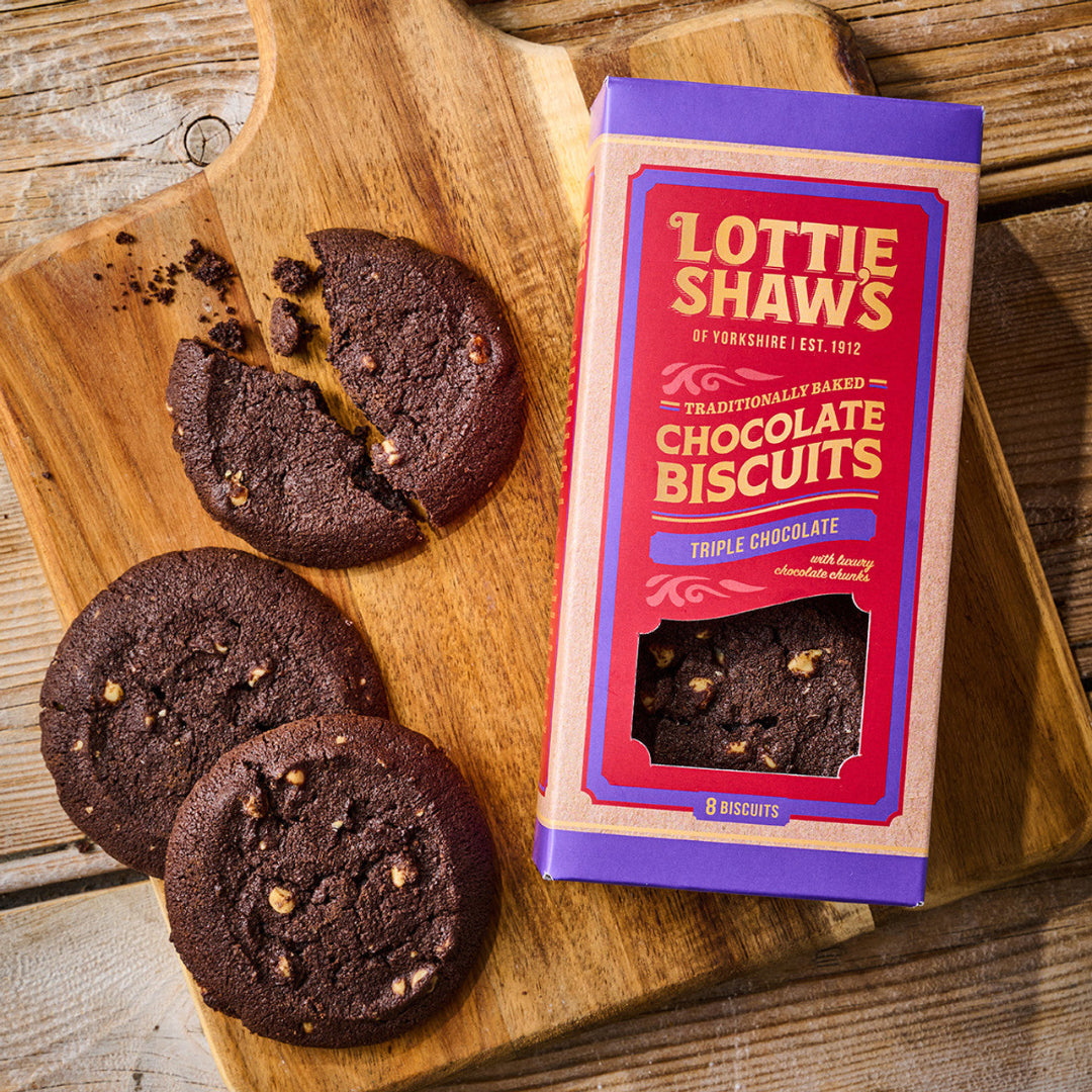 Lottie Shaw's | Triple Chocolate Biscuits 180g