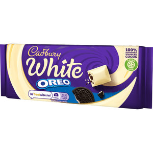 Cadbury Dairy Milk Oreo White Chocolate Bar