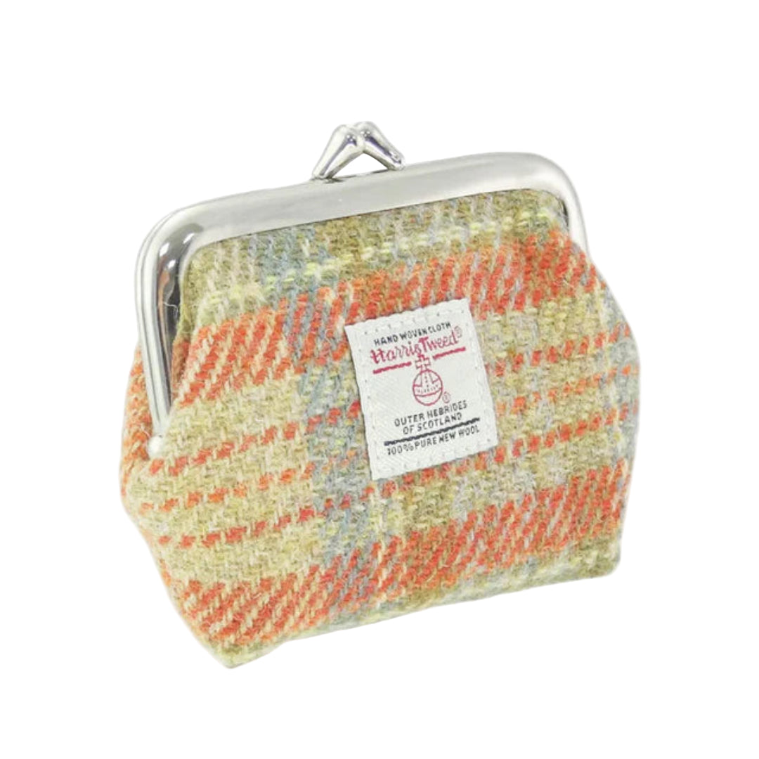 Harris Tweed | Eigg Purse - Pale Orange Stewart