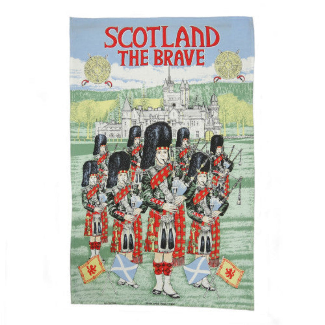Scotland the Brave Tea Towel