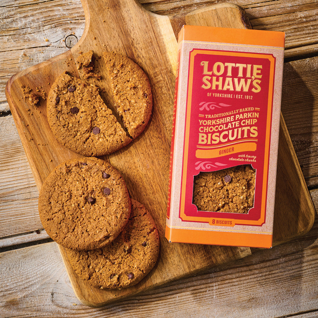 Lottie Shaw's | Chocolate Chip & Ginger Biscuits 180g