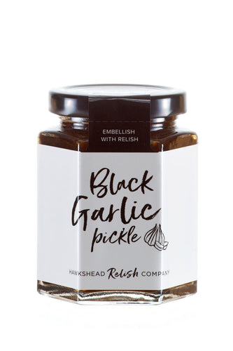 Hawkshed Relish Company | Black Garlic Pickle