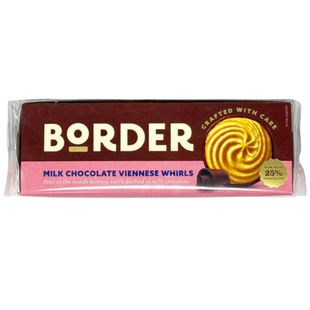 Border | Milk Chocolate Viennese Whirls
