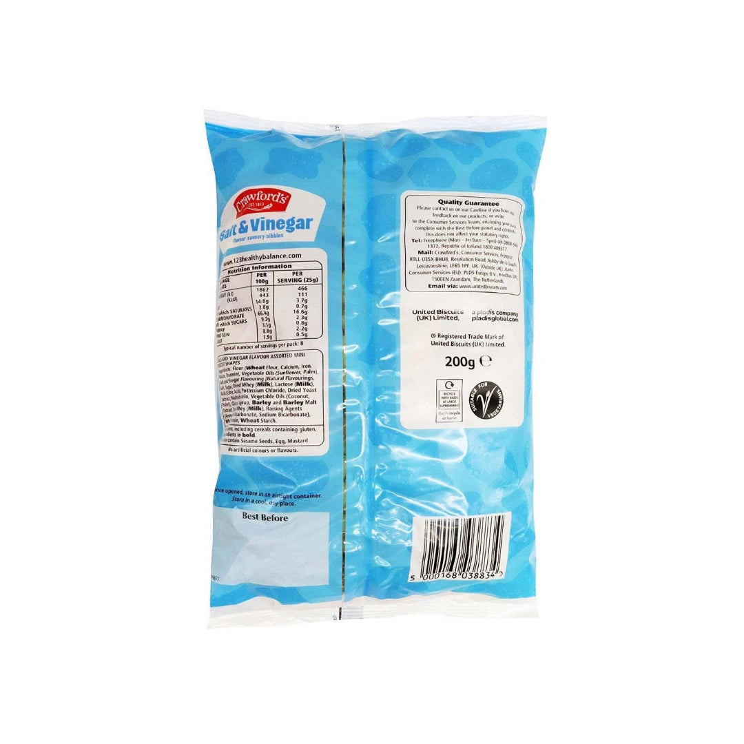 Crawfords | Salt & Vinegar Savory 200g
