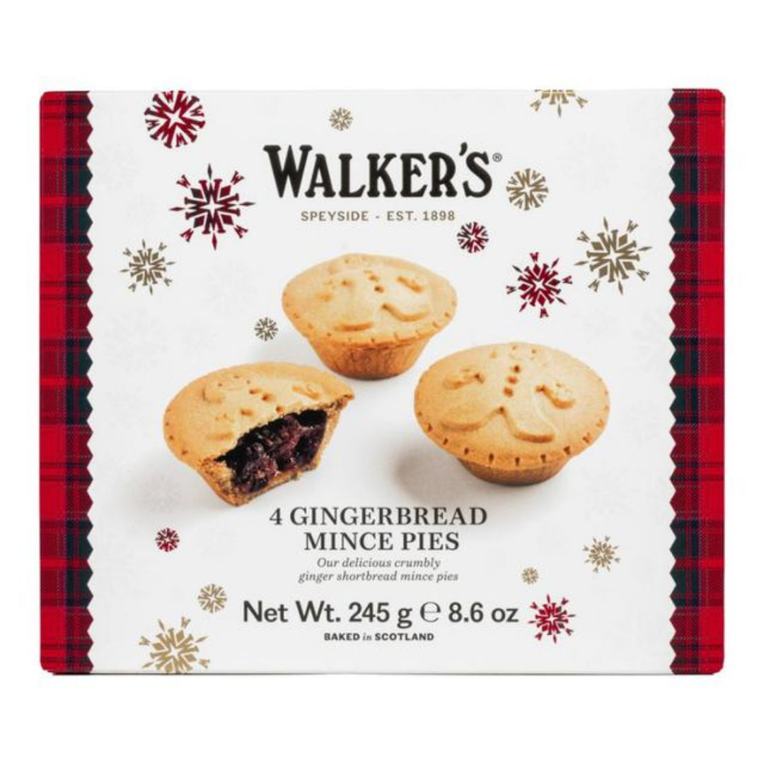 Walker's | Gingerbread Mince Pies - 4 Pack