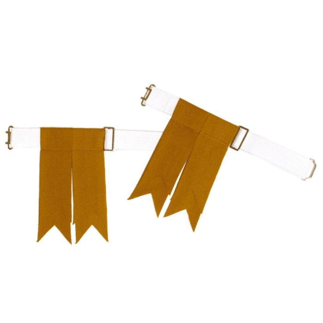 Lochcarron | Garter Flashes - Gold