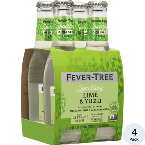 Fever Tree | Lime & Yuzu Tonic Water | 4x200mL
