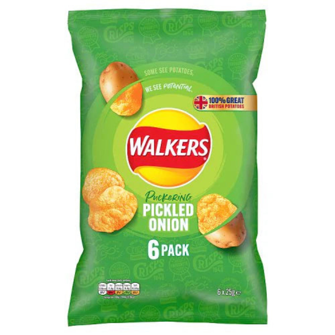Walkers | Pickled Onion | 6pk 25g