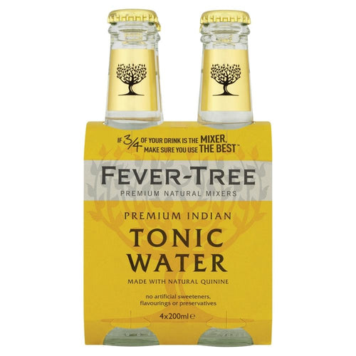 Fever-Tree | Tonic Water | 4 x 200 ml