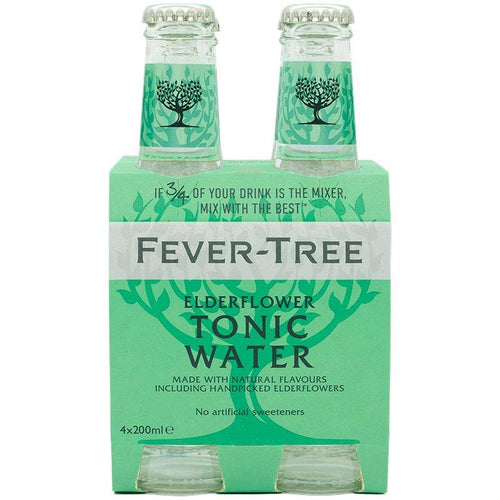 Fever Tree | Elderflower Tonic Water | 4x200 mL