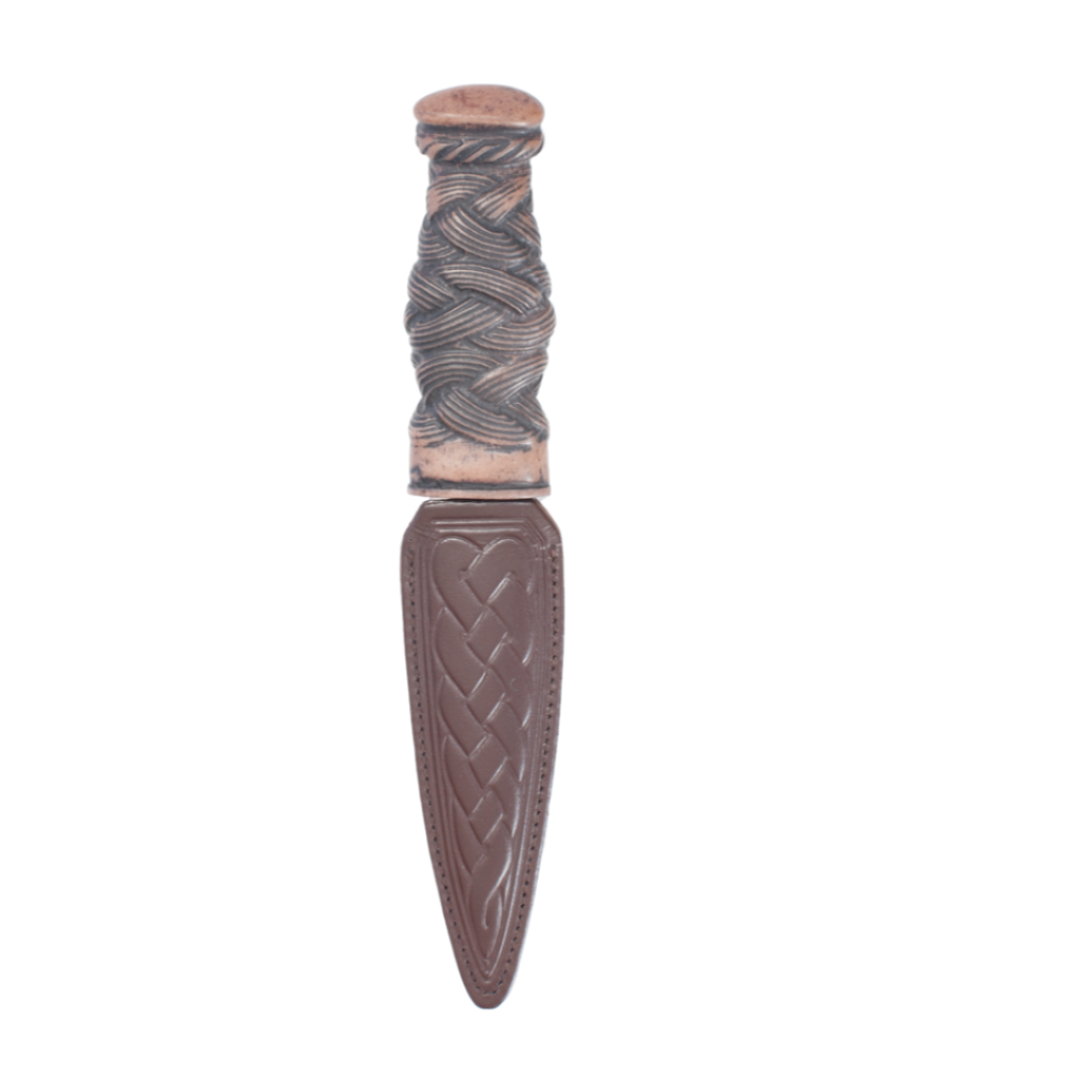 Sgian Dubh | Brown Celtic