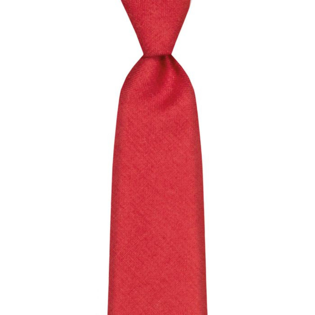 Lochcarron | Wool Tie Weathered Red