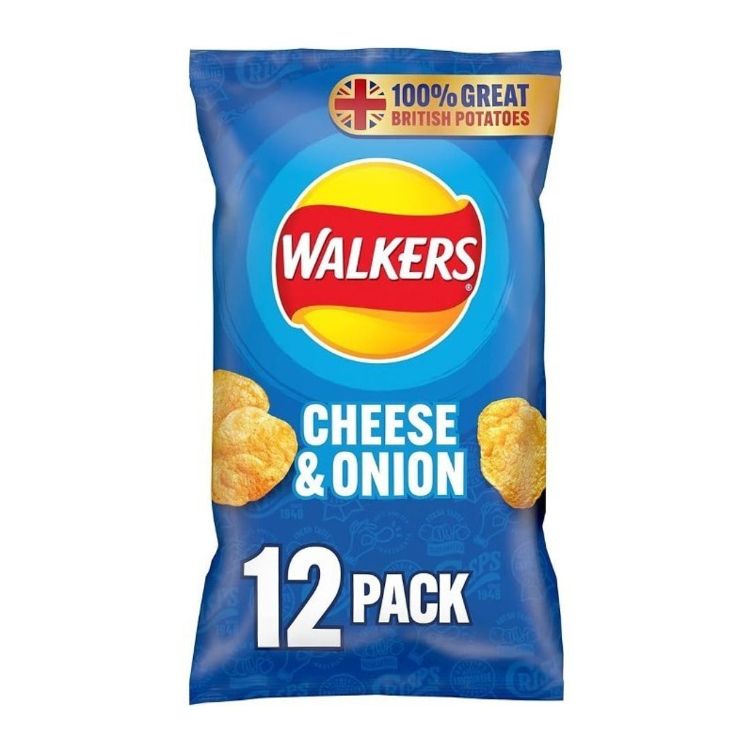 Walker's | Cheese & Onion Crisps - 12pk