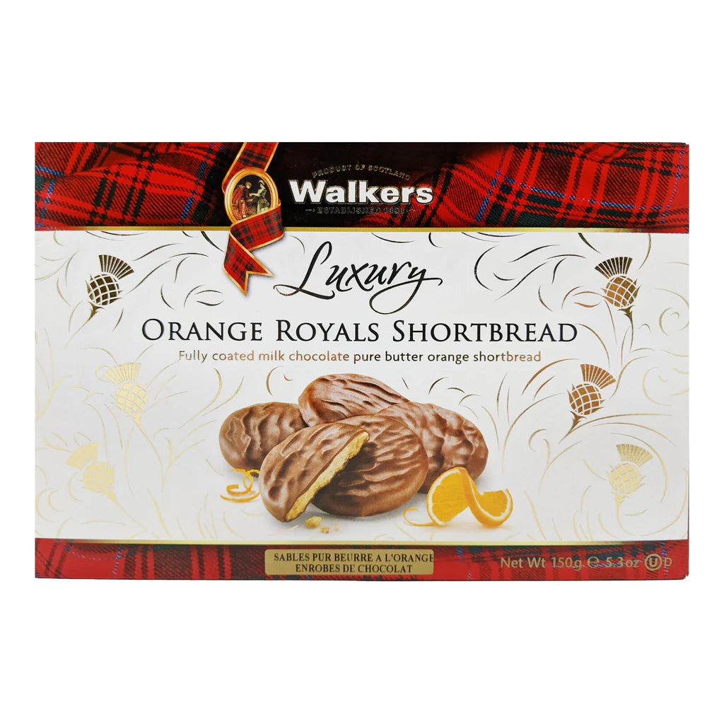 Walkers | Luxury Orange Royals Shortbread