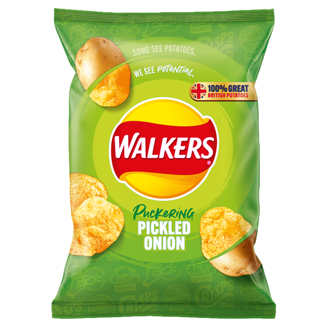 Walker's | Pickled Onion Crisps 32.5g