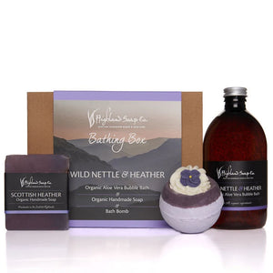 The Highland Soap Company | Wild Nettle & Heather Bathing Box