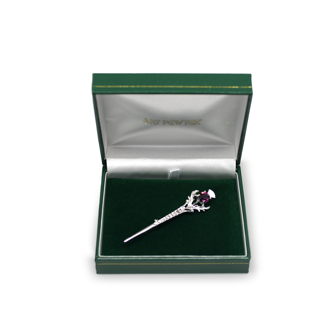 Art Pewter | Scottish Thistle Kilt Pin