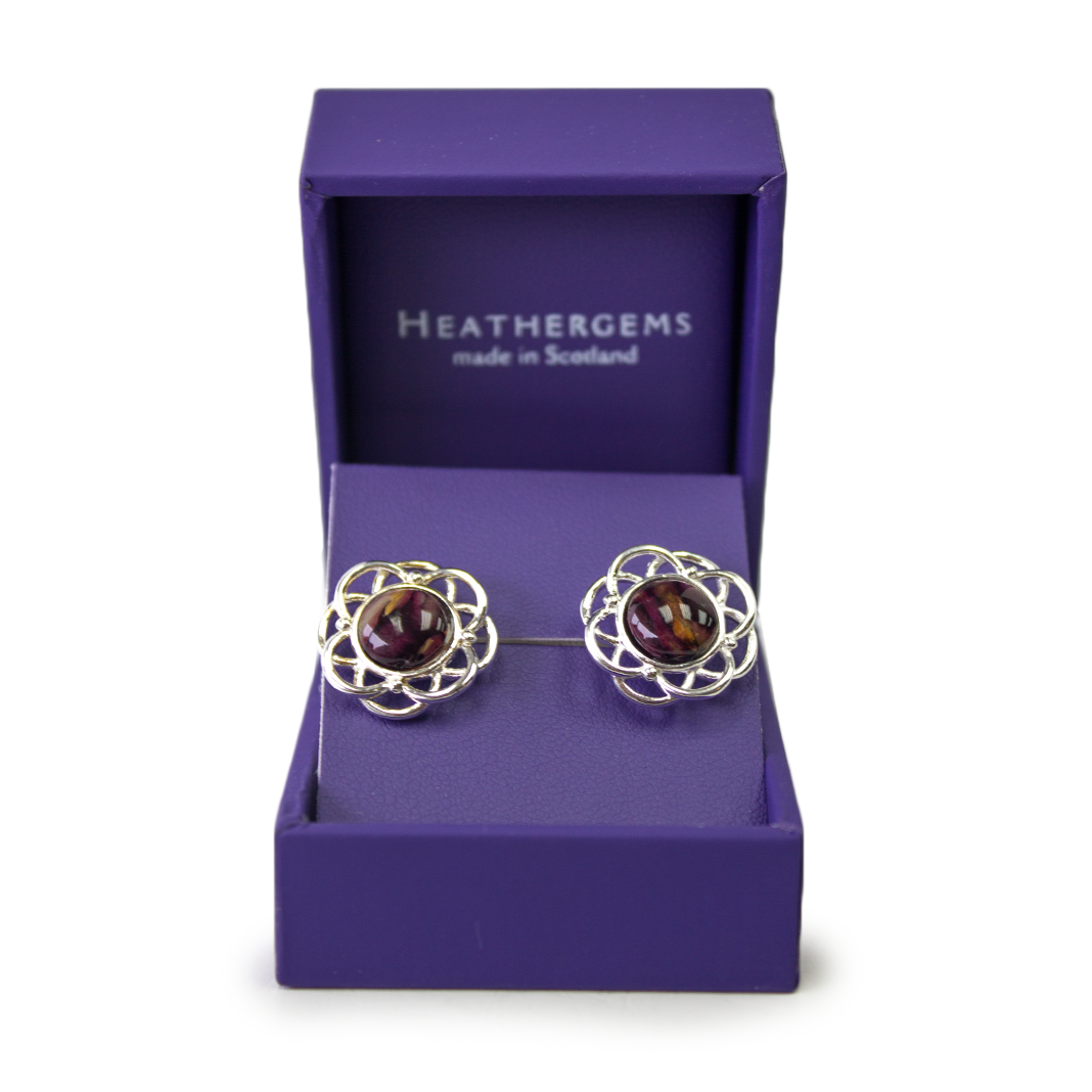 Heathergems Mor Stud Earring | The Scottish Company | Toronto