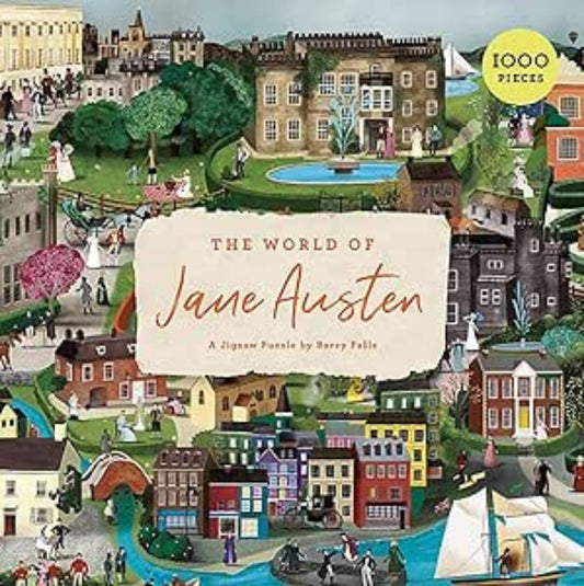 1000-Piece Jigsaw Puzzle | The World of Jane Austen