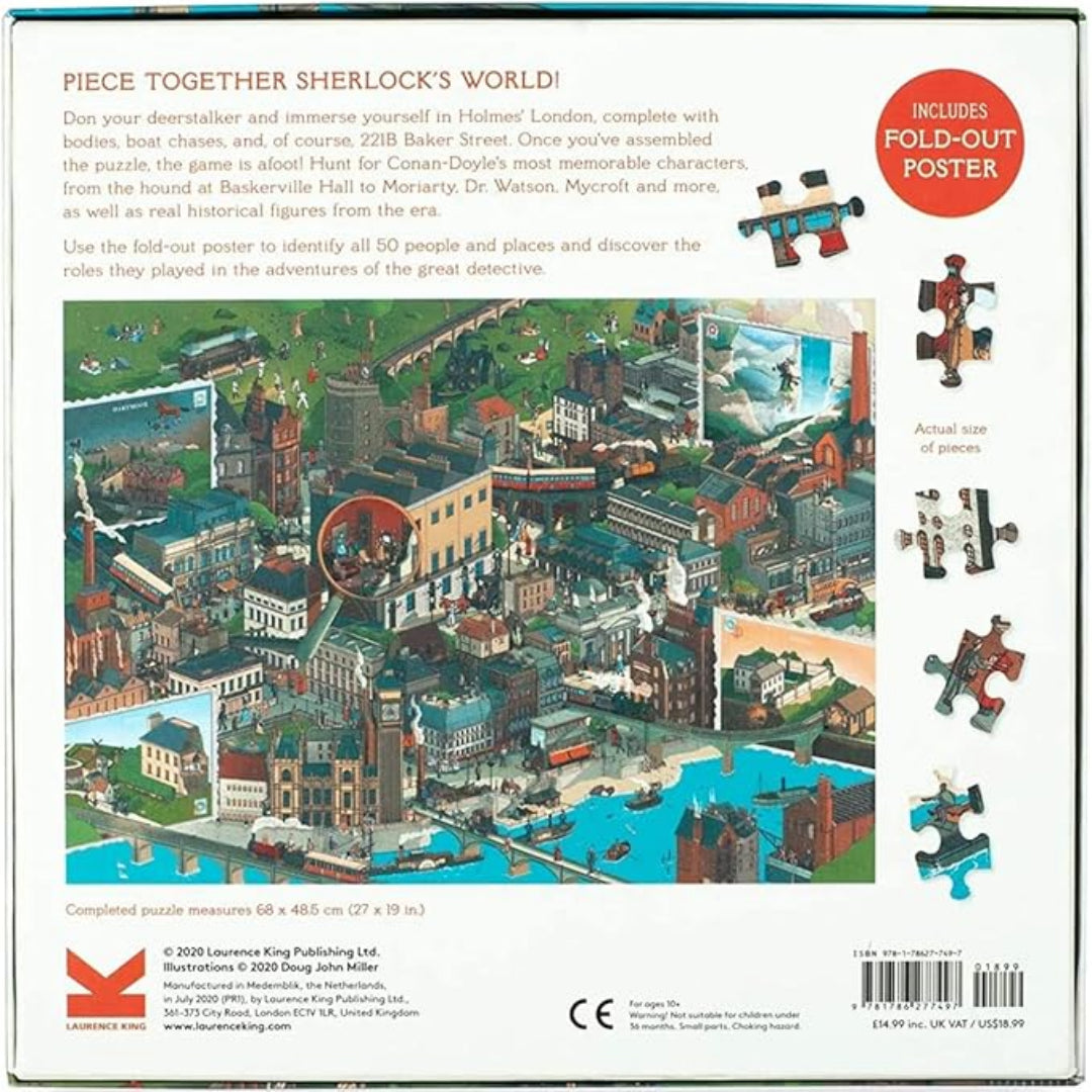 1000-Piece Jigsaw Puzzle | The World of Sherlock Holmes