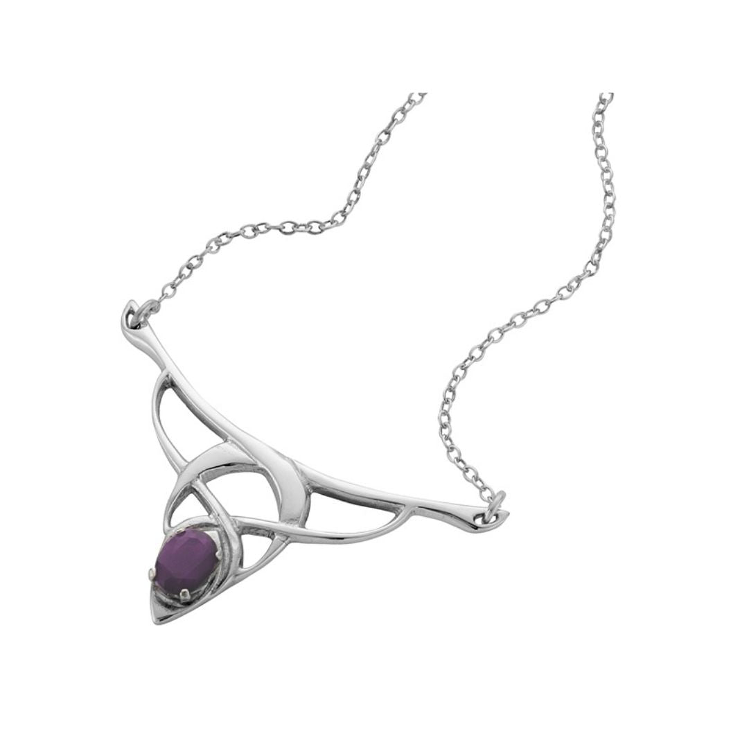 Celtic Art | Islay Celtic Amethyst Necklet