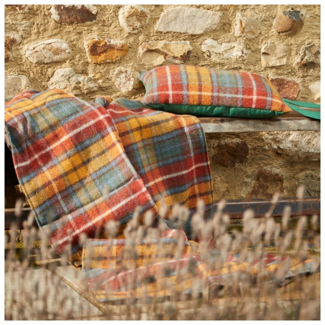 Tweedmill | Tartan Picnic Blanket - Antique Buchanan