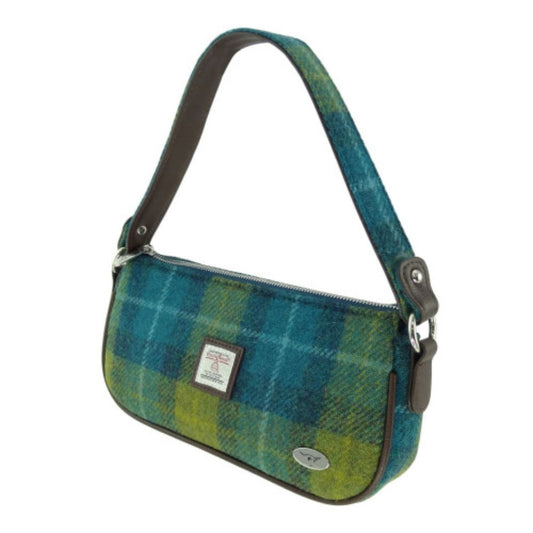 Harris Tweed | Duchray Handbag - Sea Blue & Green Tartan