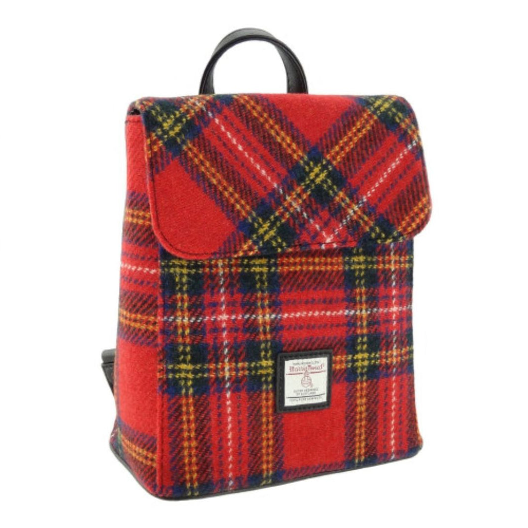 Harris Tweed | Tummel Mini Backpack - Royal Stewart